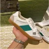 2023 Designer Fashion Sneakers toile Chaussures High Low Low's Sneaker's Technical Leather Femmes décontractées Bee Luxurys Trainers UEAUPN Taille 35-45 Designer Luxury