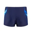 Cuecas Calças de Natação Para Homens Floral Sexy Roupa Interior Masculina Nylon Secagem Rápida Roupa de Banho Praia Surfe Correr Swim Short W0322