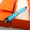 Pens NEW Color Jinhao 100 Fountain Pen F M nib Acrylic Beautiful Marble Pattern Ink Pen Writing Gift Office Business