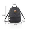 Mochila escolar de couro PU mini mochila feminina multifuncional pacote de bolsa de telefone feminina de luxo para mochilas 230629