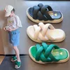 Pantofola Sandali per bambina Scivoli Sandali da spiaggia estivi per bambini Infradito con una sola parola Pantofole per bambini Sweet Princess per il bagno Nuoto Indoor Outdoor 230628