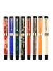 Pens Jinhao 100 centennial راتنج عالي الجودة النافورة القلم متعدد الألوان مع محول كتابة مكتب حبر العمل الحبر