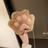 Sacs à main mignon patte d'ours filles chaîne fermeture éclair sac à bandoulière belle enfants doux en peluche porte-monnaie bébé garçons accessoires petits sacs à bandoulière 230628