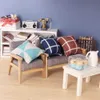 Cushion/Decorative Dollhouse Mini Cushion DIY Doll House Sofa Couch Bed Miniature Furniture Toys For Living Room R230629