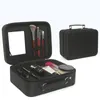 Makeup Train Cases Custodia in PU professionale di alta qualità per artista Cosmetic Storage Box Organizer Bag 230628