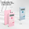 Calculators Scientific Function Calculator Student Multifunctional Scientific Calculator Mini Portable Twoline Display Cute Calculator