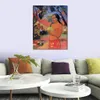 Hochwertige Leinwandkunst-Reproduktion von Paul Gauguin Ea Haere La Oe Aka Where Are You Going Figurengemälde Home Office Decor