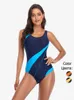 Badebekleidung Riseado Sport Einteiliger Badeanzug Bademode Damen 2023 Einteiliger Badeanzug für Damen Badeanzug Plus Size Badeanzug Surfen Neu HKD230628