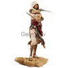 Minifig Assassins Creed Aya Bayek Figura de acción de alta calidad Estatua de PVC Modelo de personaje Juguetes Regalo 28 CM J230629