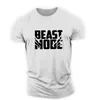 Mens TShirts Beast Mode Letter English Element Printed Casual Tshirts Summer Short Sleeve Workout Sports Gym T Shirts Big Size 6XL Top 230629