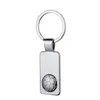 Keychains sublimering Keychain Football Pendant Rectangle Blank för DIY Craft Unisex Gift