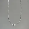 Ketten 2023 Damen Kurze Silings Perlenkette eingetroffen