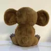 2023 Cheburashka Doll of Russian Monkey Chabu Stuffed Toy Latex Ornaments