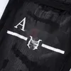 メンズジーンズデザイナーの服アミールデニムパンツエイミーズ新しいメンズブラック穴あきらめられたアメリカンハイストリートスリムフィット