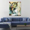 Impressionist Landscape Canvas Art Still Life with Horse S Head Paul Gauguin Painting Handmade Artwork for Hotel Lobby