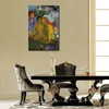 Arte Figurativa em Tela Contes Barbares Aka Primitive Tales Paul Gauguin Paintings Handmade Modern Art Kitchen Room Decor