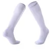 Yeni erkekler kadın spor futbol çorapları saf renk profesyonel futbol nefes alabilir kneehigh koşu eğitimi uzun çorap çorap1309276