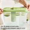 Storage Bottles Beverage Dispenser With Spigot 4L Refrigerator Juice Container Lemonade For Milk Home Kitchen