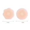 Coussinet de poitrine Silicone Nipple Cover Réutilisable Femmes Soutien-Gorge Autocollant Pétale Sans Bretelles Soulevez Invisible Boob Pads Poitrine Pasties Intimates 230628