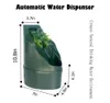 Suprimentos para répteis Fonte para beber água Alimentação automática Filtro para bebedouro Lagarto Camaleão Cobra Répteis Anfíbios Acessórios para terrário 230628