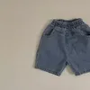 Shorts 2023 Verão Bebê Jeans Moda Menino Menina Solto Crianças Short Jeans Infantil Calças de Cintura Alta Roupas 230628