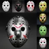 Masqueradmasker Jason Voorhees mask fredag ​​den 13: e skräckfilmen Hockey Scary Halloween Costume Cosplay Plastic Party FY2931 SS1230