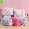 Fur Cat Cosmetic Storage Bag Sundry Women Plush Girl Makeup Bag Female Beauty Case Travel Portable Toiletry Makeup Case Bag