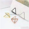 Party Decoration Place Card Holders Triangle Wedding Tabellnummer P O Stand Clips för Office Desk Name XBJK2206 Drop Delivery Home G Dhyeh