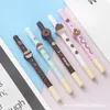 Pens 40 PC/Lot Yaratıcı Meyve Çikolata Jel Kalem Sevimli 0.5 mm Siyah Mürekkep İmza Kalem Okulu Ofis Yazma Malzemeleri Promosyon Hediyesi