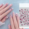 Nagelkonstdekorationer 50st platt botten kristall rose mini super blixt hög kvalitet glas 3d manikyr diy dekoration 230628