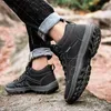 Boots Men Winter Snow Boots Waterproof Leather Sneakers Super Warm Men's Boots Outdoor Male Hiking Boots Work Safety Shoes