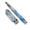 Pens Kaigeli 316a Fountain Pen marmurowy akrylowy celuloid iridium ef f m nib klasyczny pióro piękna syrena kolorowy atrament Pena prezenty