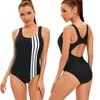 Women's Swimwear Casual One-Piece Bikini Swimsuit Women Push Up Bathing Suit Solid For Sport Fitness Clothe 2023 Bodycon Biquini