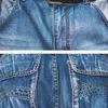 Męskie dżinsy Holyrising Summer Men w trudnej sytuacji dżinsowe Pockets Streetwear Zipper Man Calflength Blue Denim Spodni Plus Szie 3046 230629