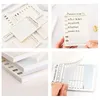 50pcs Simple Cute Styles Weekly Plan Memo Pad Scrapbooking Time Schedule Office Supplie Creative Stationery Planner Sticky Notes