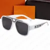 Designer Sunglass Shades Fashion Lunettes de soleil Side Pattern Classic Sun glass Print Goggle Adumbral 5 Color Option