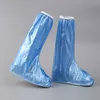 Housse anti-poussière chaussure imperméable réutilisable longue longueur antidérapante bottes de pluie à glissière couvre-chaussures imperméables jours de pluie outils utiles 230628