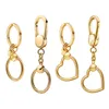 2022 Neu 925 Sterling Silber Schmuck Mode Gold Key Ring Schlüsselkette Fit Original Pandora Charms Anhänger DIY für Frauen Geschenk