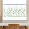 Curtain YOUZI 1PC Embroidered Floral Window Curtains Rod Pocket Light Filtering Sheer Drapes Elegant Home Decoration