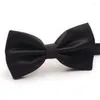 Bow Ties 2023 Män för bröllopsfjäril Mariage Gift Polyester Classic Bowtie