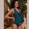 Annelik Mayo Yaz Hamile Mayo Kadınlar Boy Bikini Hamile Kadınlar Için Seksi Mayo Muhafazakar Analık Mayo 230628