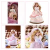 Bonecas Tomy LiccaChan Boneca LD05 Melty Wedding Dress Up Bride Luxury Gorgeous Licca Princess Toy for Girl Gift 176879 230629