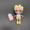 Куклы Оригинальные 8 см Sister DollCute Flash Большие аксессуары Dress Up Girl Play House Toy Рождественский подарок на день рождения 230629