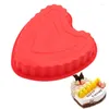 Moules de cuisson 1Pc Silicone amour coeur forme dentelle moule à gâteau moule pain bonbons moule four à micro-ondes bricolage outil