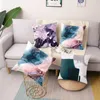 Cushion/Decorative New Abstract Printing Square Cushion Cover Car Sofa Office Chair Cover Simple Home Furnishings Can Be Customized R230727