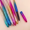 Pens 36pcs/lot cartoon beauty fish mermaid black ink Gel Pen Rollerball pens school supplies girls lady party creative stationery