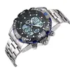 Montres Stryve 811 marque montre de sport pour hommes 3atm étanche Led Quartz double affichage militaire en acier inoxydable bande hommes montres vente chaude