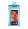 Lanière de natation universelle coques de téléphone sac PVC transparent étanche IPX8 flotteur difting sacs d'air de plongée airbag brassard pochette sacs secs