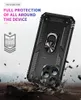 iPhone 15 Telefonfodral Magnetic Kickstand Back Cover 2 In 1 Heavy Duty Hard Protector för Apple 14 13 12 11 Pro Max X XS XR 6 7 7P 8 8Plus