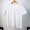 Herren-T-Shirts, hochwertiges, luxuriöses, exquisites Hirschkopf-gesticktes T-Shirt für Männer, Sommermode, koreanische Version, atmungsaktive Eisseide, kurzärmelig, 230629